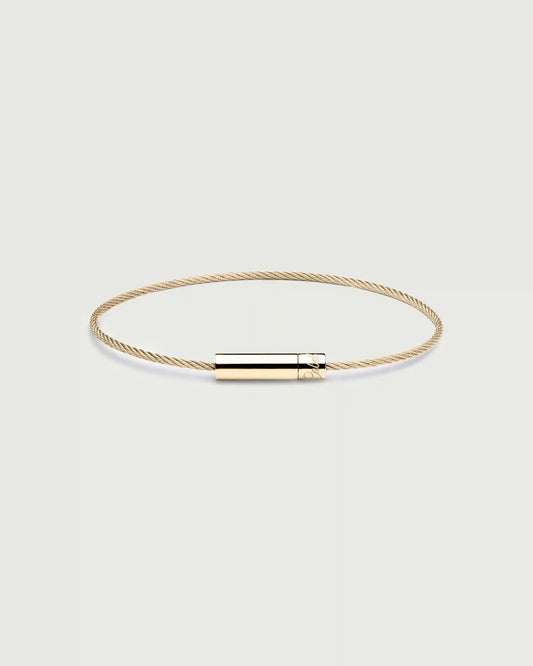 Michael Cable Bracelet | Gold
